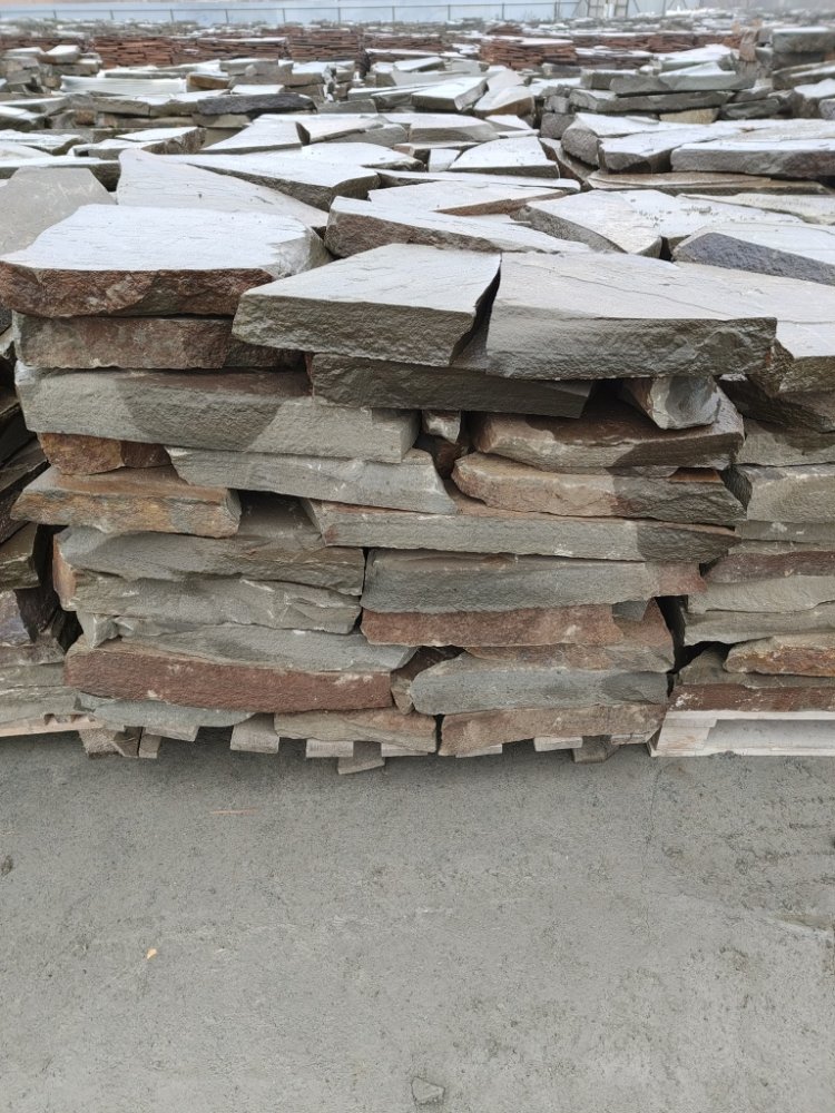 Плитняк песчаник серо-зелёный для мощения 60-65 мм купить в Гремячинске