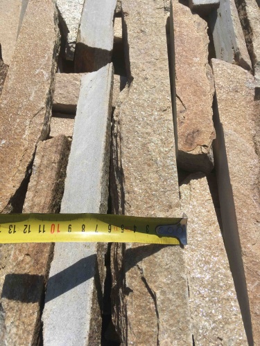 Горбушка златолит золотистый для облицовки купить в Гремячинске