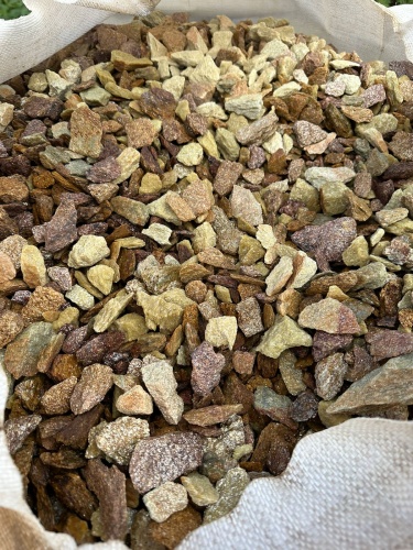 Златолит персиковый декоративная каменная крошка купить в Гремячинске