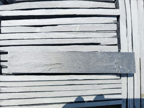 Плитка чёрная из натурального камня фасадная 30 см * 5 см, толщина 7 мм -30 мм купить в Гремячинске